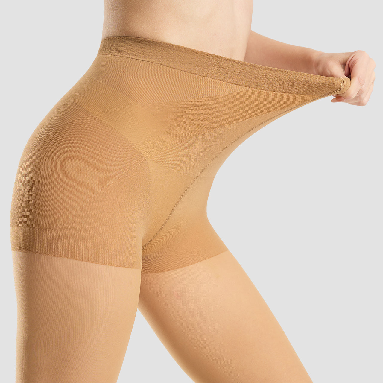 WiliW 2 Pairs 10D Ultra Sheer Tights for Women
