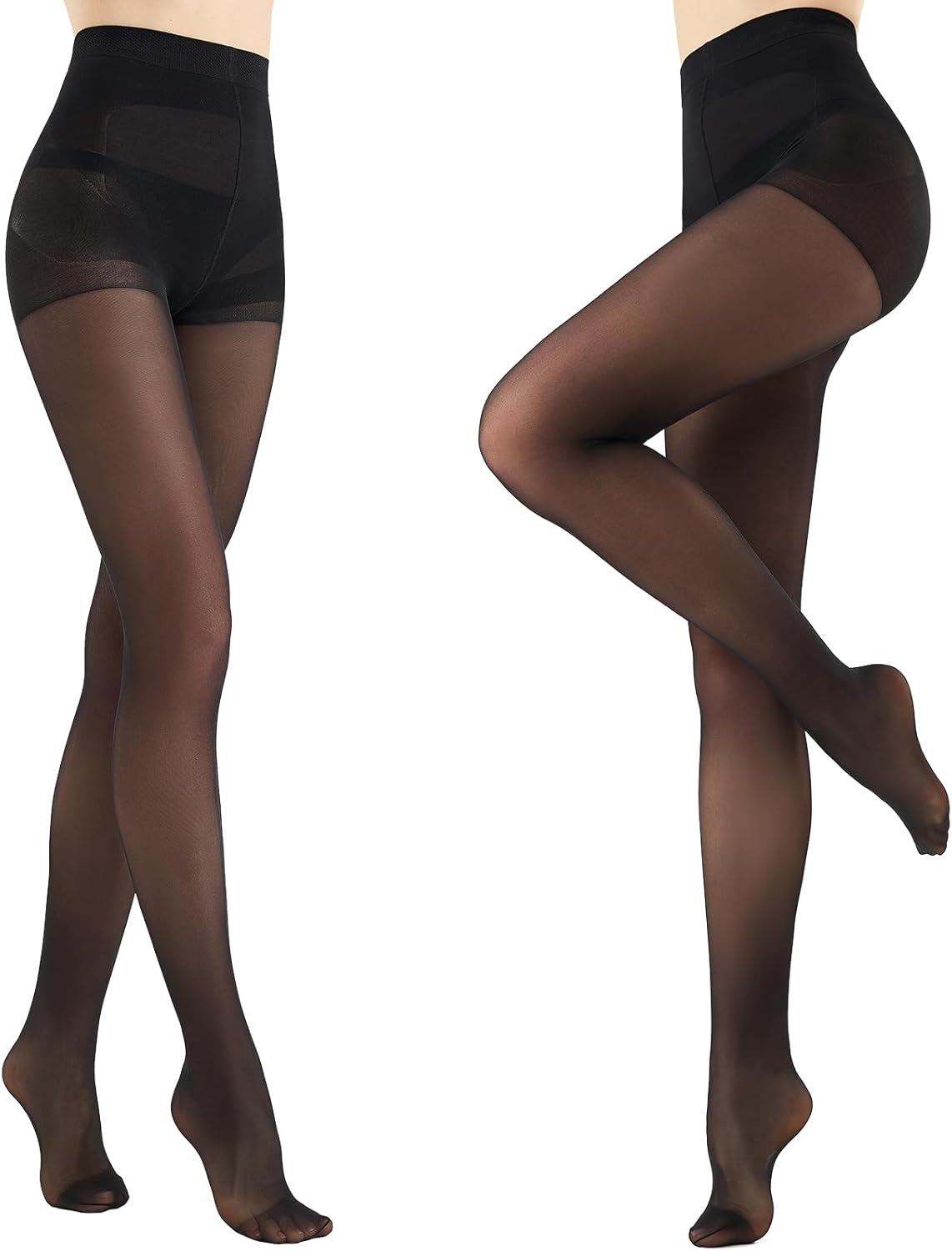 2 Pairs Ultra Strong Pantyhose for Women