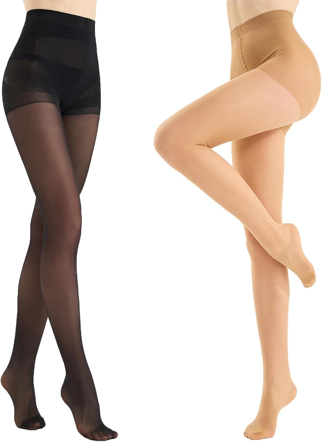 2 Pairs Ultra Strong Pantyhose for Women